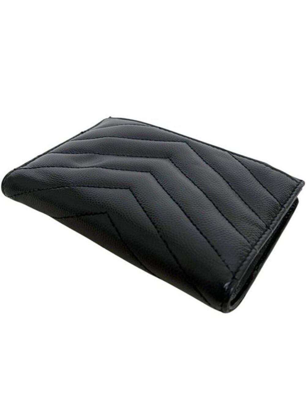 Saint Laurent Bifold Wallet Black Leather - Picture 10 of 10